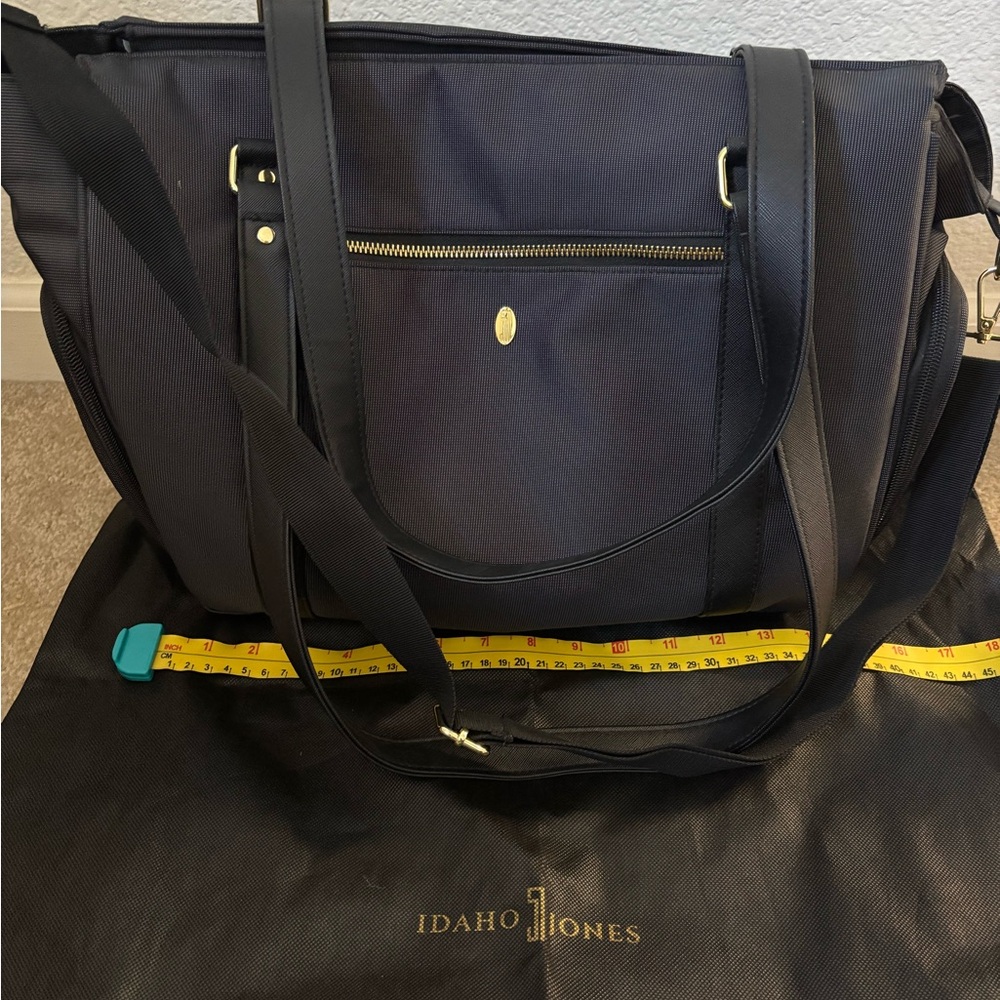 Idaho Jones Black Diaper/Pump Bag
